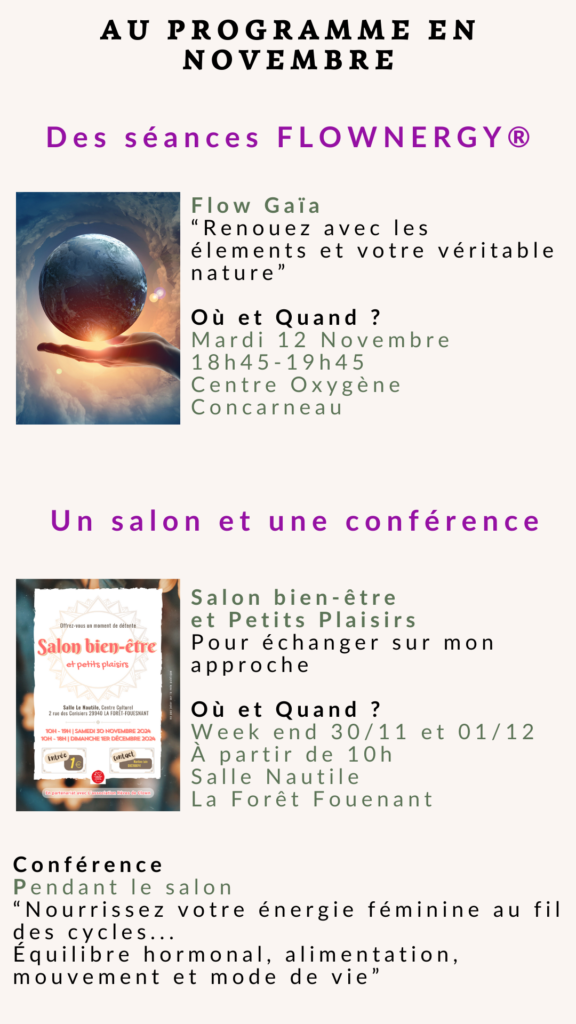 Programme Novembre